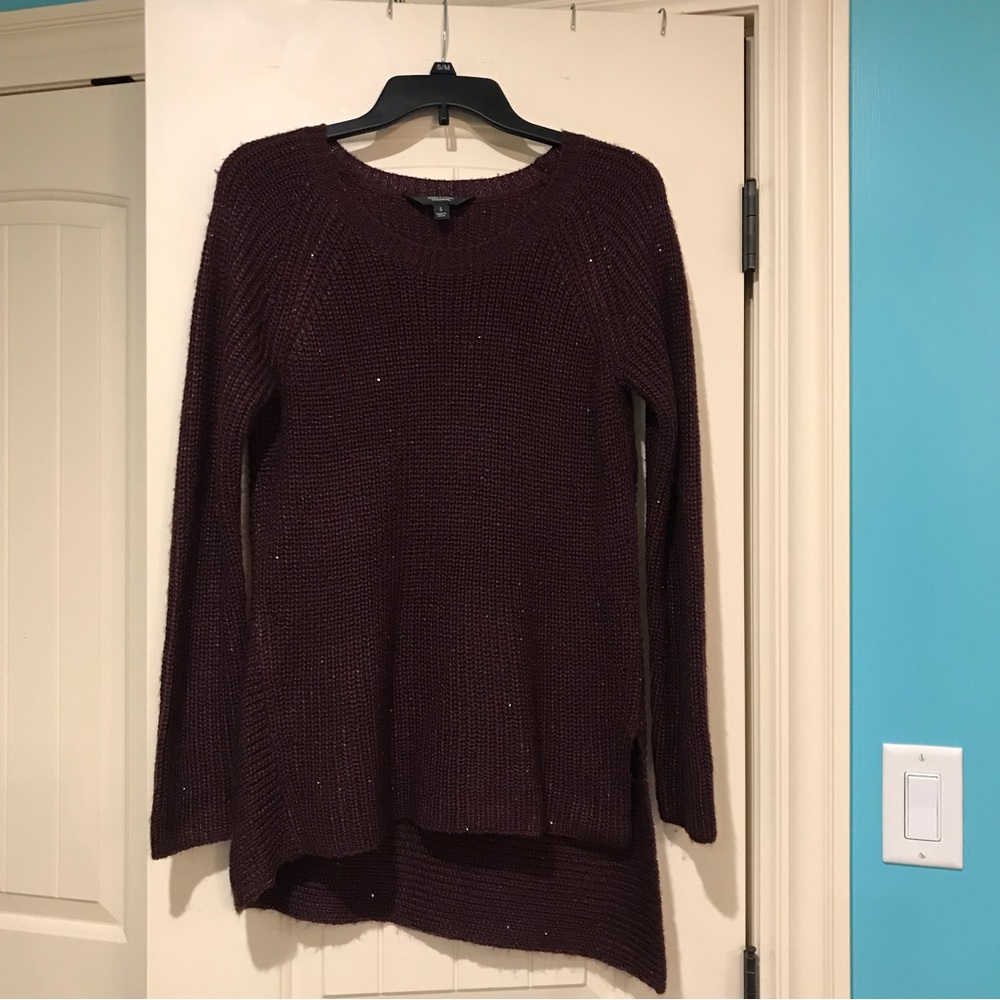 Simply Vera Vera Wang Purple Tunic S